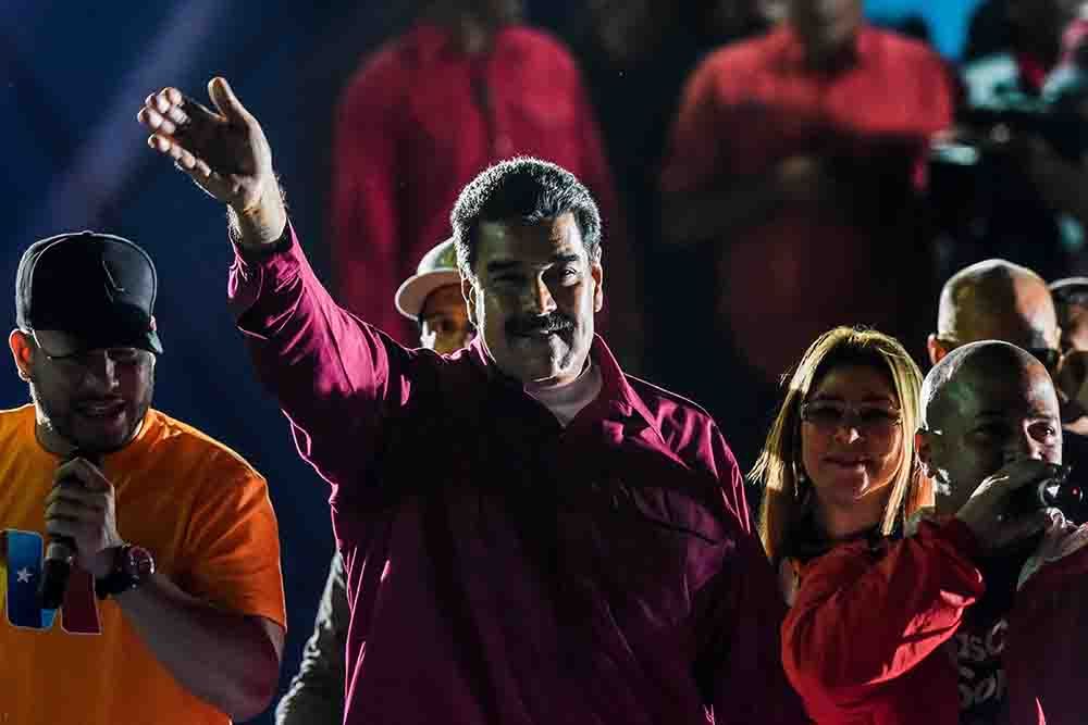 ​馬杜羅勝出大選連任委內瑞拉總統