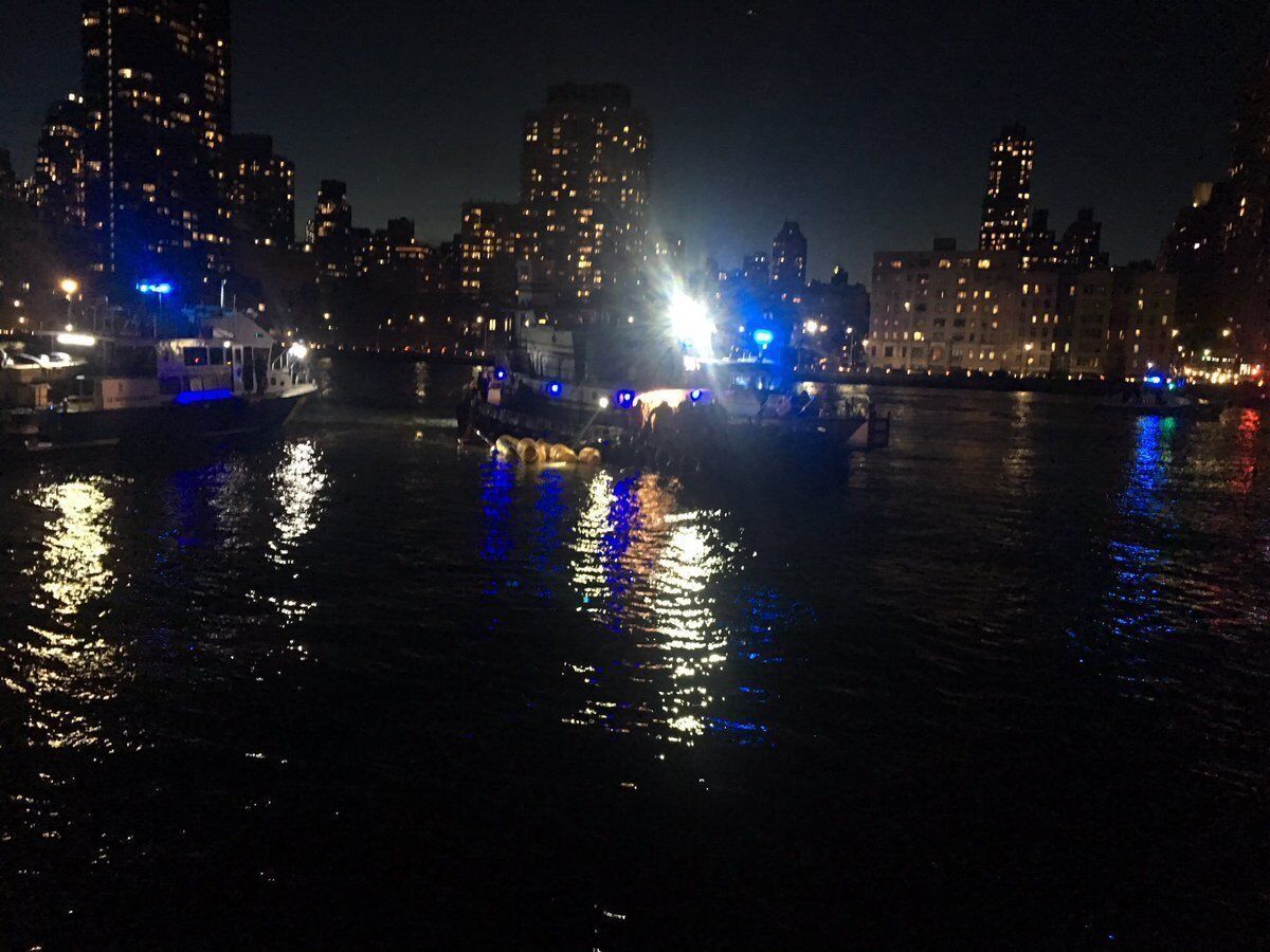 紐約觀光直升機墮河 兩死三危殆