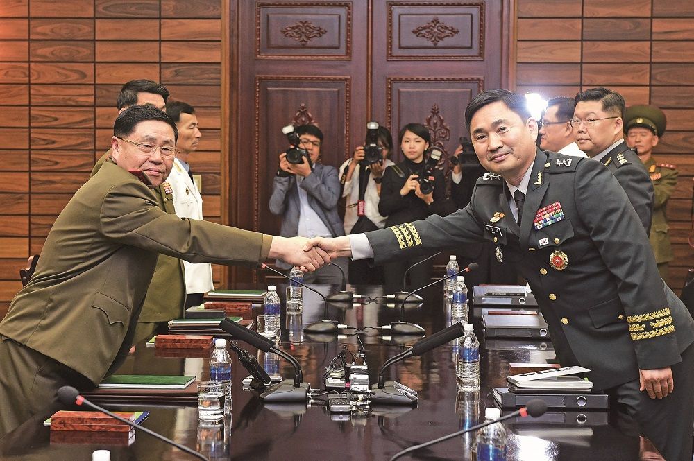 韓朝重啟高層軍事會談