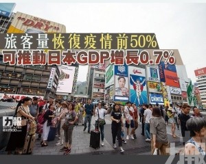 可推動日本GDP增長0.7%