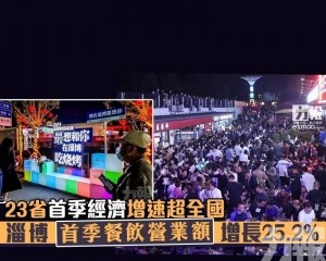 淄博首季餐飲營業額增長25.2%