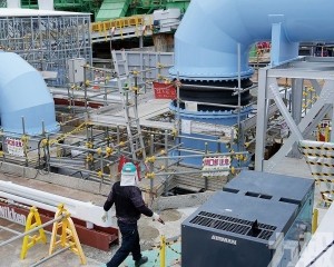 福島核電站拆除一條受輻射污染管道