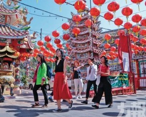 泰方冀年內吸引800萬中國遊客