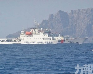 中國海警依法驅離