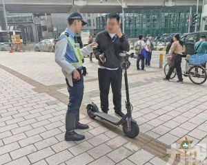 籲打擊電動滑板車違法上路