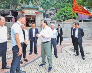 夏寶龍寄語澳門科學規劃用海