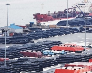 對美連兩月下滑 