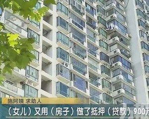 抵押貸款900萬元半年花光