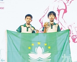 澳小將何俊佑獨攬雙銅創佳績