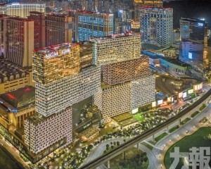 美高梅中國市佔率升至16.6%