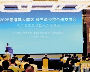 助灣區與長三角AI產業協同發展