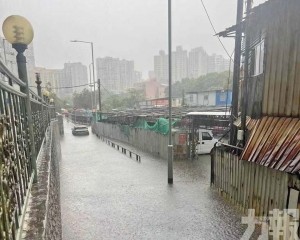 路氹低窪區現大範圍嚴重水浸