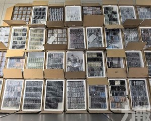 查獲4,579台涉嫌侵權手機