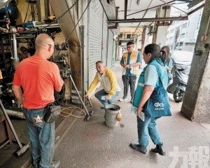 了解低窪地區商戶復業情況