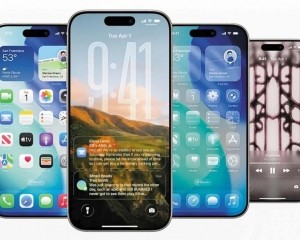 實現全新液態玻璃設計與AI功能升級