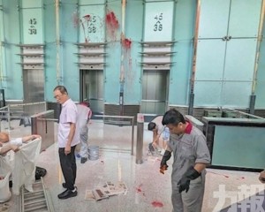 被拒後怒潑紅漆襲擊保全被捕