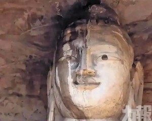 雲岡石窟「大佛流鼻涕」