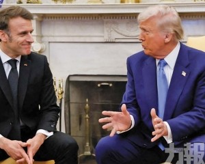 特朗普狠酸馬克龍「快下台了」