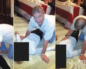 安德魯王子跪趴女性不雅照流出