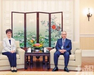 岑浩輝晤外交部駐澳新任特派員卞立新