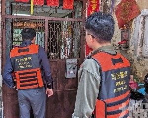 逐戶走訪宣導強化居民防災意識