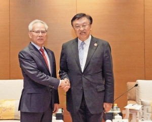 晤海南省委書記馮飛共商瓊澳合作