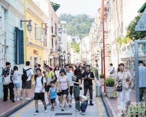 五一期間續設行人專用區