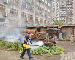 籲居民勤清積水防登革熱