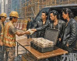 月收百萬警拘125人