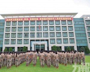 青年學生軍事夏令營開營