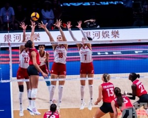 中國女排擊敗美國入四強