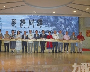 七十幅灣區書畫精品萬豪藝廊亮相