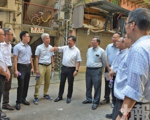 指示全面檢視舊樓維修工作