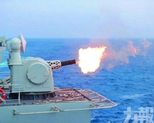 解放軍南海北部實彈射擊