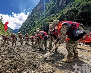 洪水截斷中尼生命線