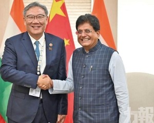 雙方商談經貿合作