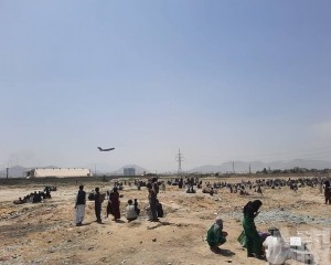 阿富汗喀布爾機場發生火災 