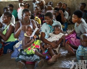 世衛倡為所有非洲兒童接種瘧疾疫苗