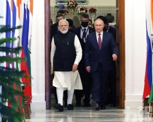 印俄領袖在新德里舉行會晤