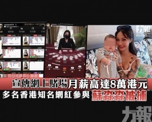 多名香港知名網紅參與 蘇淼淼被捕