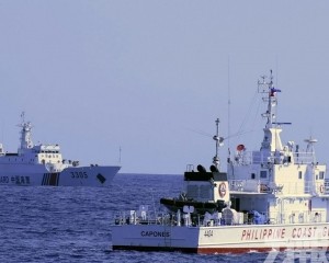 華海警船駛近 雙方僅距離19米