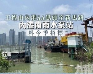 內港南雨水泵站料今季招標