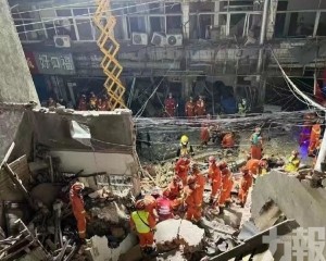 江蘇常州居民樓倒塌釀一死五傷