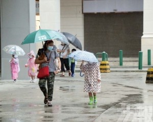 氣象局：路環大雨 雨勢增強