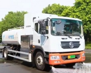 廣州首批氫能環衛車投入營運