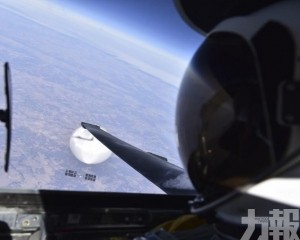 美國發布高空拍攝中國氣球照片