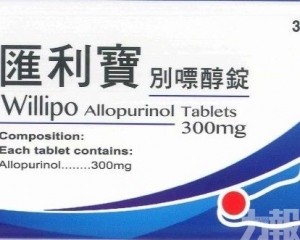 藥監局回收質量不合格抗痛風藥