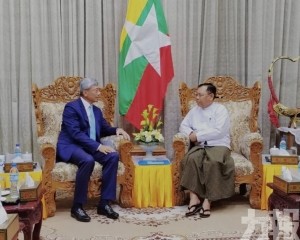 中駐緬大使約談緬副總理強化合作