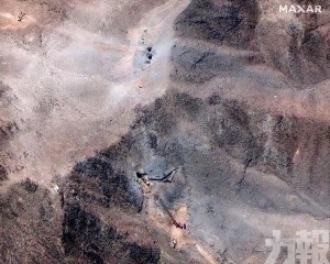 衛星影像顯示仍在作業
