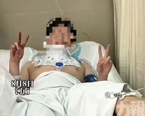 夢中被人追 醒來在半空